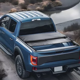   Pickup plató takaró ponyva feltekerhető platófedél Ford F-150 Styleside (2009–2024)