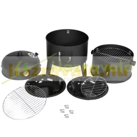   SMOKER CSOMAG! 3in1 Smoker Grill BBQ és Digitális Hőmérő meleg füstöléshez és grillezéshez