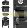 SMOKER PACKAGE! 3in1 Smoker Grill BBQ and Digital Thermometer for hot smoking and grilling