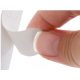 Anti-slip strip 12 pcs 20x450 mm self-adhesive white rounded anti-slip tape for bathroom 