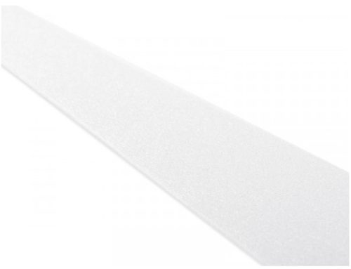 Anti-slip strip 24 pcs 25x150 mm self-adhesive white rounded anti-slip tape for bathroom 