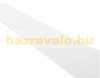 Anti-slip strip 10 pcs 50x650 mm self-adhesive white rounded anti-slip tape for bathroom 