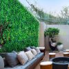 Artificial plant decor wall 48 pcs 25x25 cm lifelike artificial plant green wall artificial flower wall plant wall