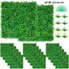 Artificial plant decor wall 48 pcs 25x25 cm lifelike artificial plant green wall artificial flower wall plant wall