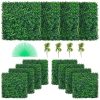 Artificial plant decor wall 12 pcs 50x50 cm lifelike artificial plant green wall artificial flower wall plant wall