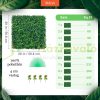 Artificial plant decor wall 12 pcs 50x50 cm lifelike artificial plant green wall artificial flower wall plant wall