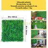 Artificial plant decor wall 12 pcs 51x51 cm lifelike artificial plant green wall artificial flower wall plant wall