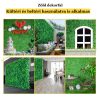 Artificial plant decor wall 12 pcs 51x51 cm lifelike artificial plant green wall artificial flower wall plant wall