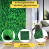 Artificial plant decor wall 12 pcs 51x51 cm lifelike artificial plant green wall artificial flower wall plant wall