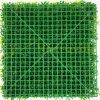 Műnövény dekorfal 6 db 51x51 cm élethű műnövény zöldfal mesterséges virágfal növényfal
