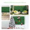 Artificial plant decor wall 24 pcs 60x40 cm lifelike artificial plant green wall artificial flower wall dark green plant wall