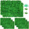 Artificial plant decor wall 8 pcs 60x40 cm lifelike artificial plant green wall artificial flower wall plant wall