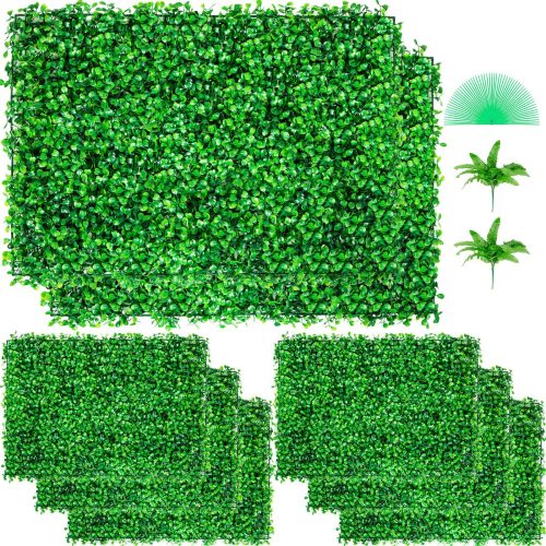 Artificial plant decor wall 8 pcs 60x40 cm lifelike artificial plant green wall artificial flower wall plant wall