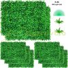Artificial plant decor wall 8 pcs 60x40 cm lifelike artificial plant green wall artificial flower wall plant wall