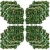 Artificial plant decor wall 12 lifelike holly 50x50x5 cm wall artificial plant green wall flower wall plant wall