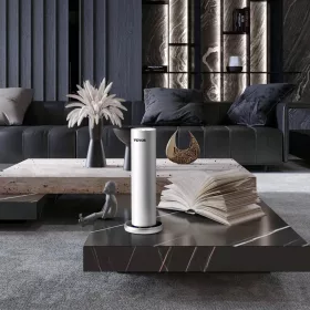   Bluetooth aroma diffúzor 120 ml víz nélküli hideglevegős illatosító akár 93 m²-re