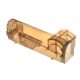 Mouse, rat and other rodent trap transparent brown 32 x 8.5 x 8 cm 