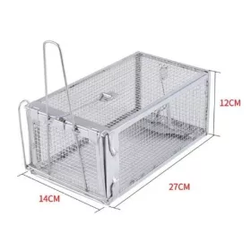   Egér, patkány és egyéb rágcsáló csapda ketrec kialakítás