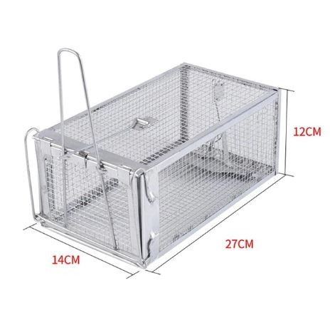 Mouse, rat and other rodent trap cage design