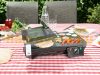 Table grill and contact grill two in one 2000W electric oven