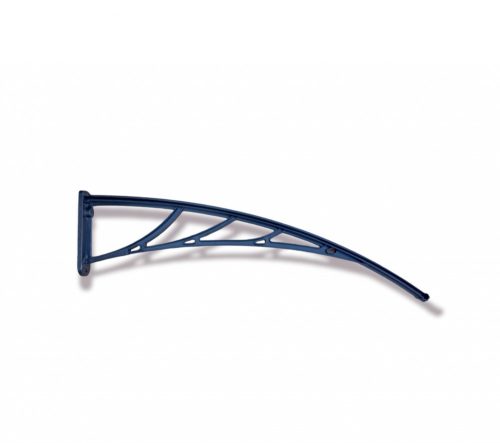 Előtető esővédő tető tartókar 102cm konzol fekete 1 db 