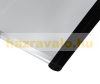 Canopy CELLOX polycarbonate 190x100 Black frame translucent hollow chamber roof for example over entrance doors or windows.  