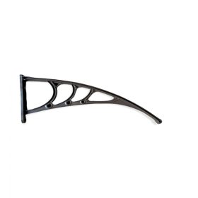   Féltető tartó 80 cm kinyúlású B típusú esővédő tető tartókar barna szín 1 db konzol tényleges méret 735 mm 