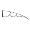 Canopy support arm for 150 cm deep canopies H type gray color rain protection roof support arm 1395mm bracket black color 1 pc