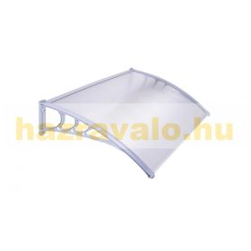   Esővédő áttetsző, színtelen előtető tartalék panel 1000x1000x5 mm üregkamrás polikarbonát