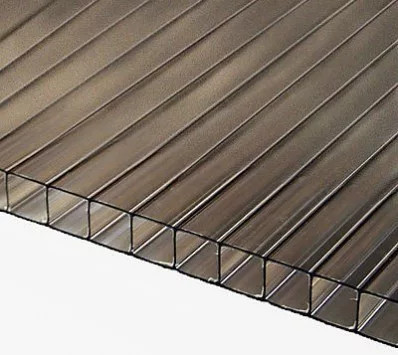 Esővédő 120x100 cm bronz előtető tartalék polikarbonát panel 1200x1000x5 mm 120x100, 240x100, 360x100 előtetőknek