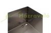 Automatic robotic lawn mower canopy with planter box stainless steel protective roof with flower bed 37x60x70 cm inox lawnmower garage