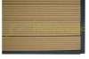 Automatic robotic lawnmower canopy WPC protective roof with planter box 40x60x73 cm oak-effect lawn mower garage