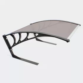   Automata robot fűnyíró előtető barna polikarbonát védtetővel  795 x 430/350 x 1040mm