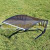 Automatic robotic lawn mower awning with brown polycarbonate protective cover 795 x 430/350 x 1040mm