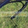 Automatic robotic lawn mower awning with brown polycarbonate protective cover 795 x 430/350 x 1040mm