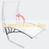 Automatic robotic lawnmower canopy with folding protective roof 795 x 350 x 1040 mm