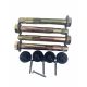 Spare dowels for canopies. 4 black packs of spare concrete dowels for fixing canopies