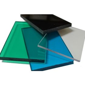   Esővédő előtető tartalék zöld tömör polikarbonát panel 1200x1000x3 mm áttetsző