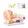 Human Ear Anatomy 3D Model, 3 Parts 5x Magnification Professional PVC Anatomical Ear Model Teaching Aid