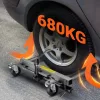 Hidraulikus gurulós kerékemelő szett – 2 db, 680 kg / darab teherbírással