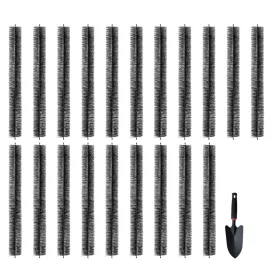   Ereszcsatorna-védő kefe 18,3 m, Ø 110 mm, 20 darabos készlet ereszcsatorna levélfogó 