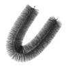 Ereszcsatorna-védő kefe 18,3 m, Ø 110 mm, 20 darabos készlet ereszcsatorna levélfogó 