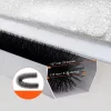 Ereszcsatorna-védő kefe 24,4 m, Ø 11 cm, 27 darabos készlet ereszcsatorna levélfogó 