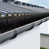 Ereszcsatorna kefe 96 cm hosszú, 11 cm átmérő, 10 db-os készlet ereszcsatorna védőkefe, levélfogó