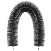 Ereszcsatorna kefe 96 cm hosszú, 11 cm átmérő 40 db-os készlet ereszcsatorna védőkefe, levélfogó