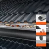 Alumínium ereszcsatorna védőrács 15,2 méter lefedésére 13 db x 1220x127 mm levélfogó