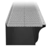 Alumínium ereszcsatorna védőrács 31,7 méter lefedésére 26 db x 1220x152 mm alumínium levélfogó