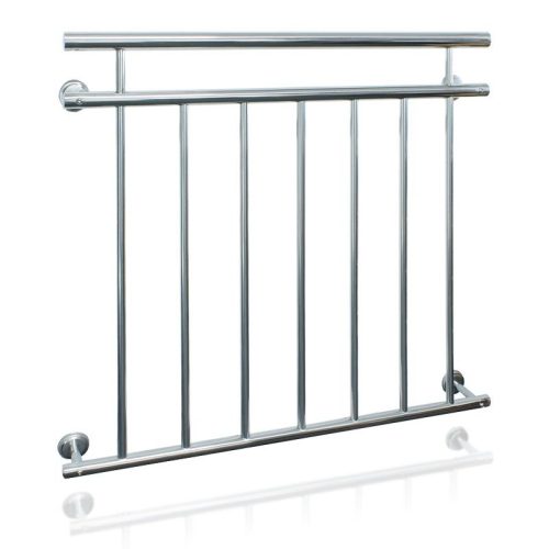 Balcony railing stainless French balcony acid-proof steel railing 100x90 cm inox