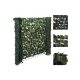 Plastic fence for balcony for fence privacy barrier 300x100 cm green artificial leaves covering net with lifelike woven leaves dark color