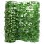 Erkélytakaró belátásgátló zöld műsövény korlát takaró háló élethű szőtt levelekkel 300x100 cm teker